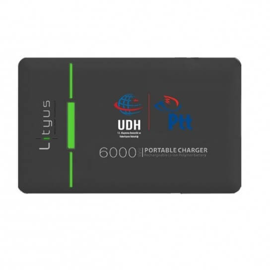 Lityus Power Bank 6000mAh Ulastirma ve Denizcilik ve Haberlesme Bakanligi & PTT